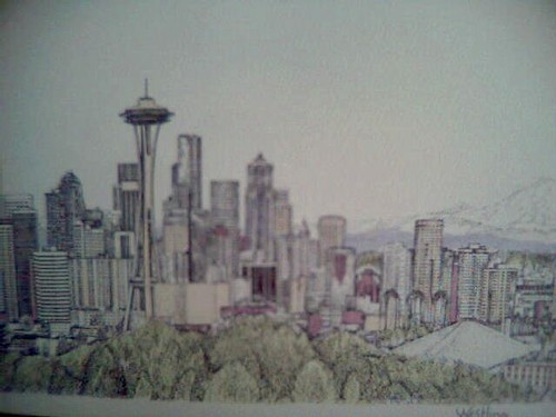 500x375 seattle drawing chris pirillo - Seattle Drawing