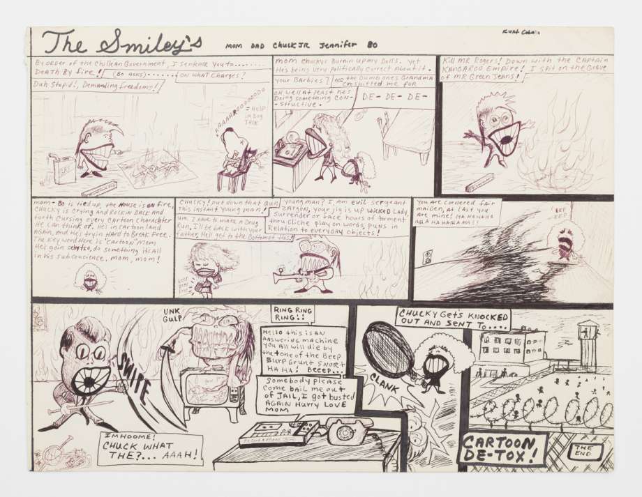 920x713 check out kurt cobain's work featured - Seattle Drawing