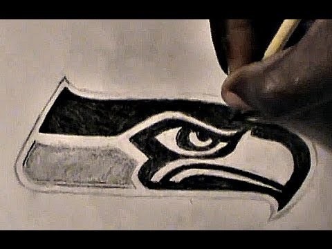 480x360 how to draw seattle seahawks logo - Seattle Seahawks Drawings
