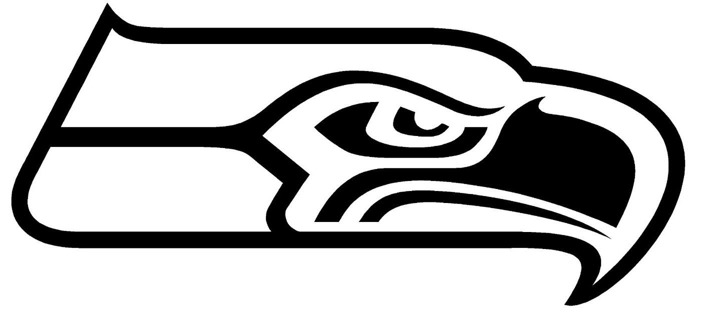 How To Draw The Seattle Seahawks Logo Step By Step
