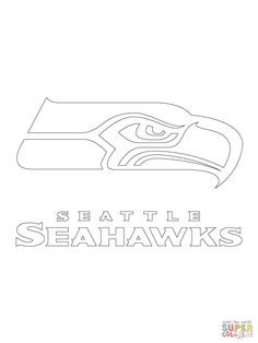 236x314 Luxury Seahawks Logo Coloring Sheet - Seattle Seahawks Logo Drawing