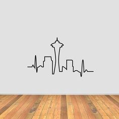 236x236 Image Result For Seattle Skyline Line Drawing Undercut Designs - Seattle Skyline Line Drawing