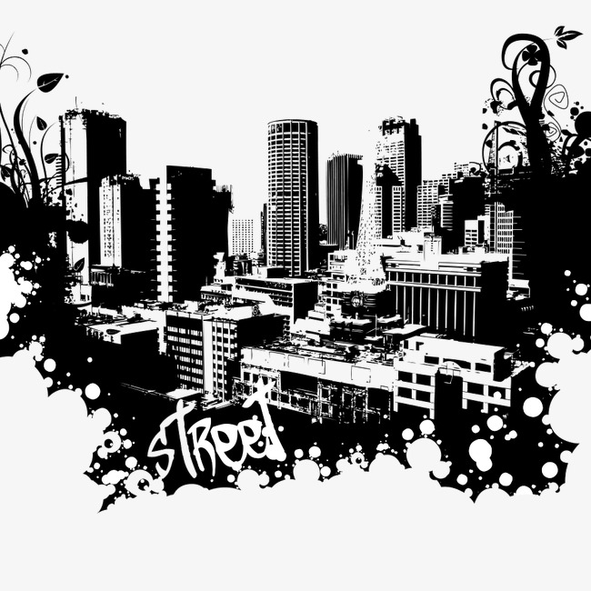 650x650 Seattle Skyline Drawing Free Download Black And White Cityscape - Seattle Skyline Line Drawing