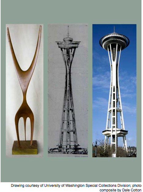 469x628 feminine one, drawing, space needle antioch seattle - Seattle Space Needle Drawing