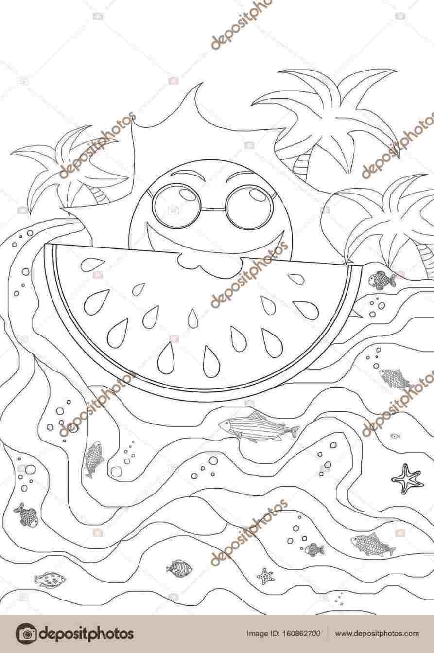 893x1343 Seaweed Drawing For Kids - Seaweed Drawing