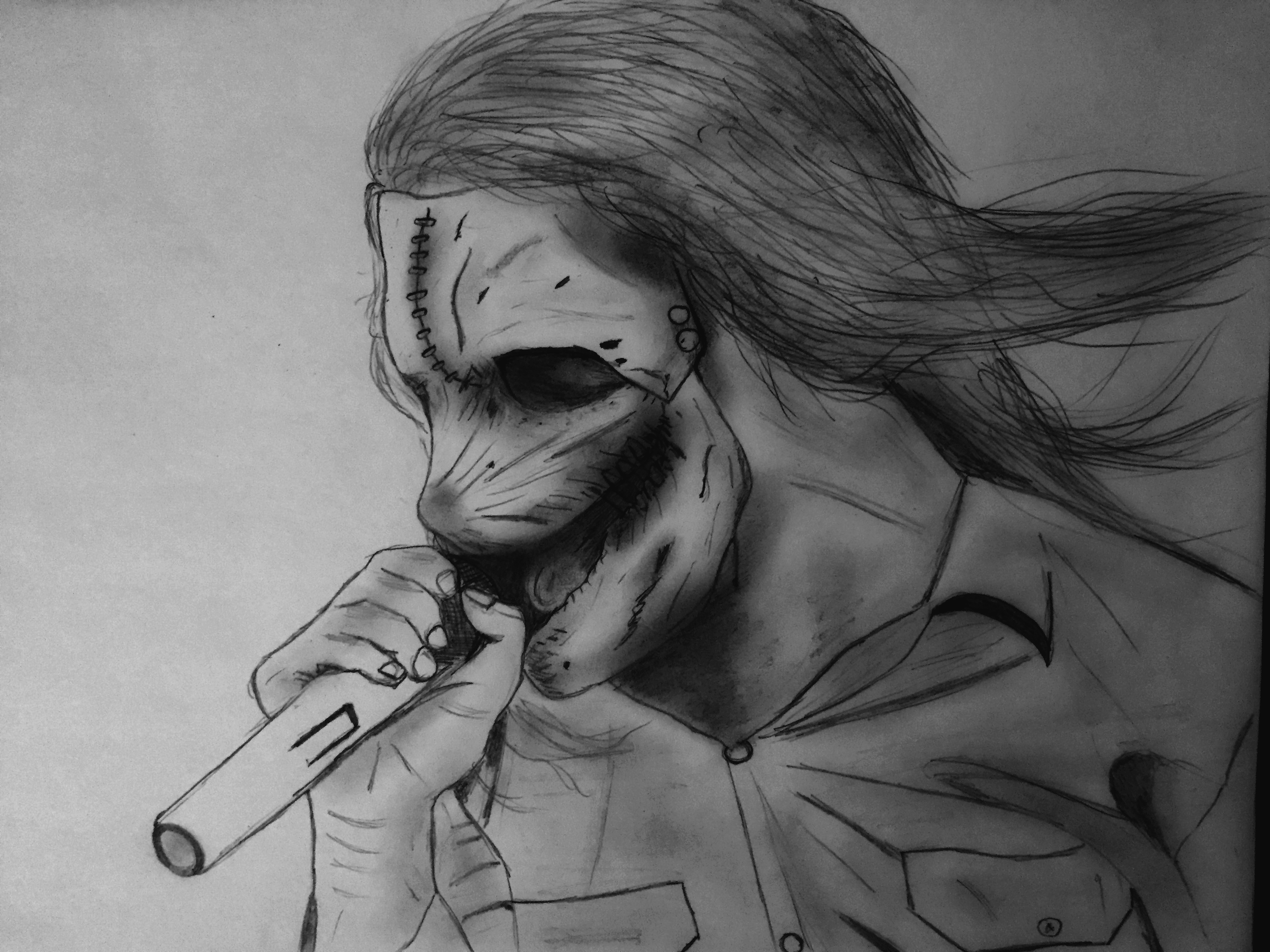 3264x2448 My Second Drawing Of Legend Corey Taylor Slipknot - Second Drawing