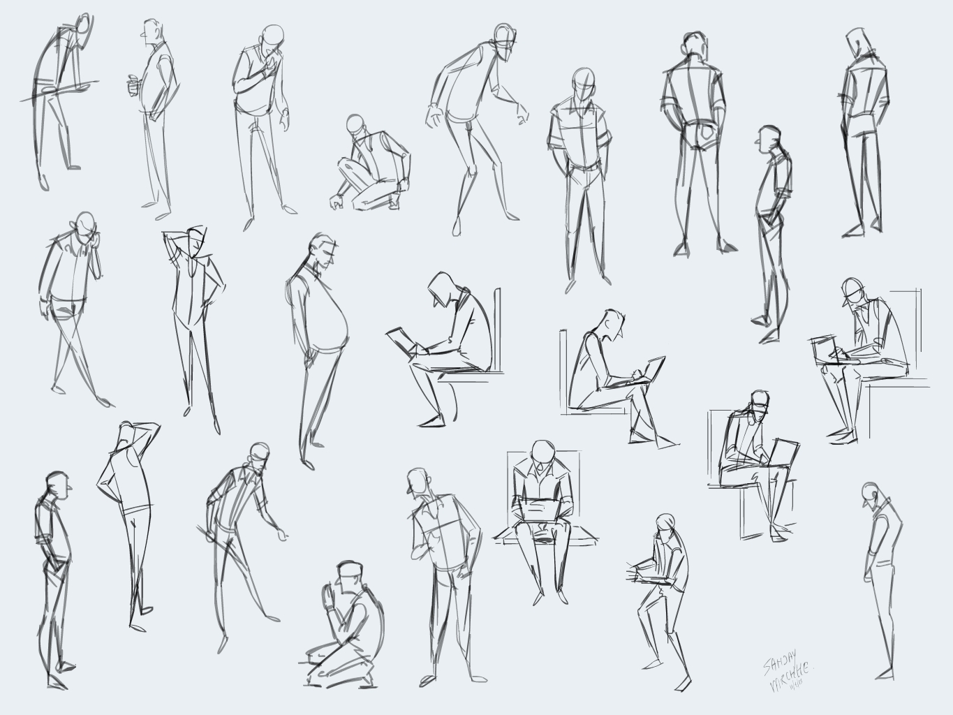 1365x1024 Gesture Drawing In Second Life Line Drawing - Second Drawing