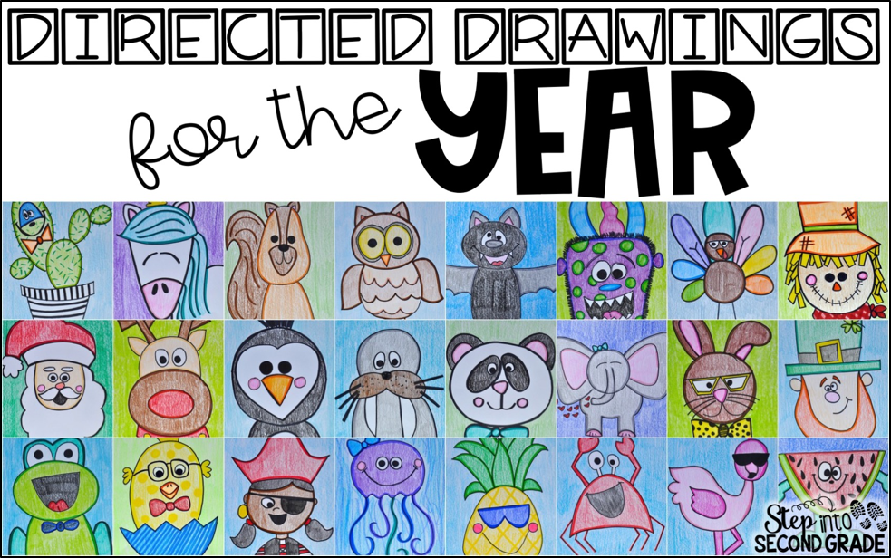 983x616 Free Snowman Directed Drawing! - Second Grade Drawings