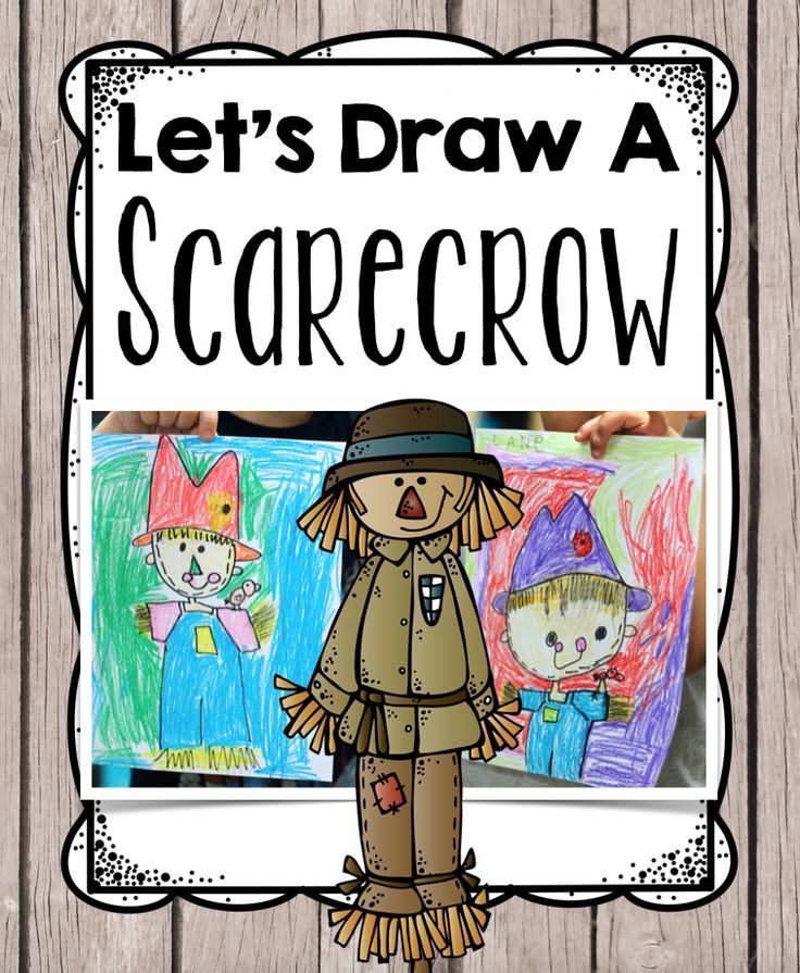 736x895 Scarecrow Directed Drawing - Second Grade Drawings