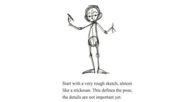 620x330 how to draw brendan from the secret of kells - Secret Drawing