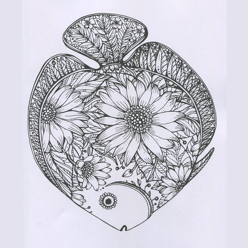 800x800 creative animal adults coloring book for children relieve stress - Secret Garden Drawing