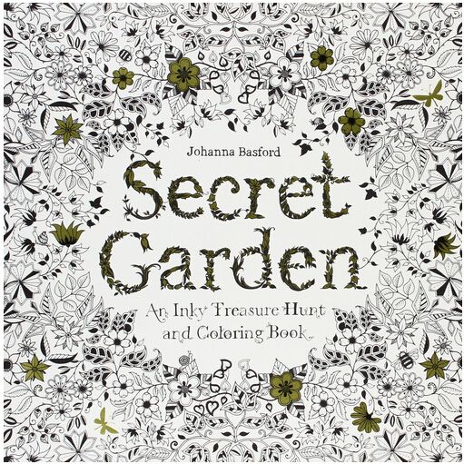 511x511 an inky treasure hunt and coloring book release stress painting - Secret Garden Drawing