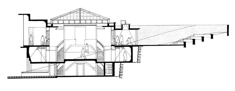 800x311 Architectural Drawings - Section Drawing