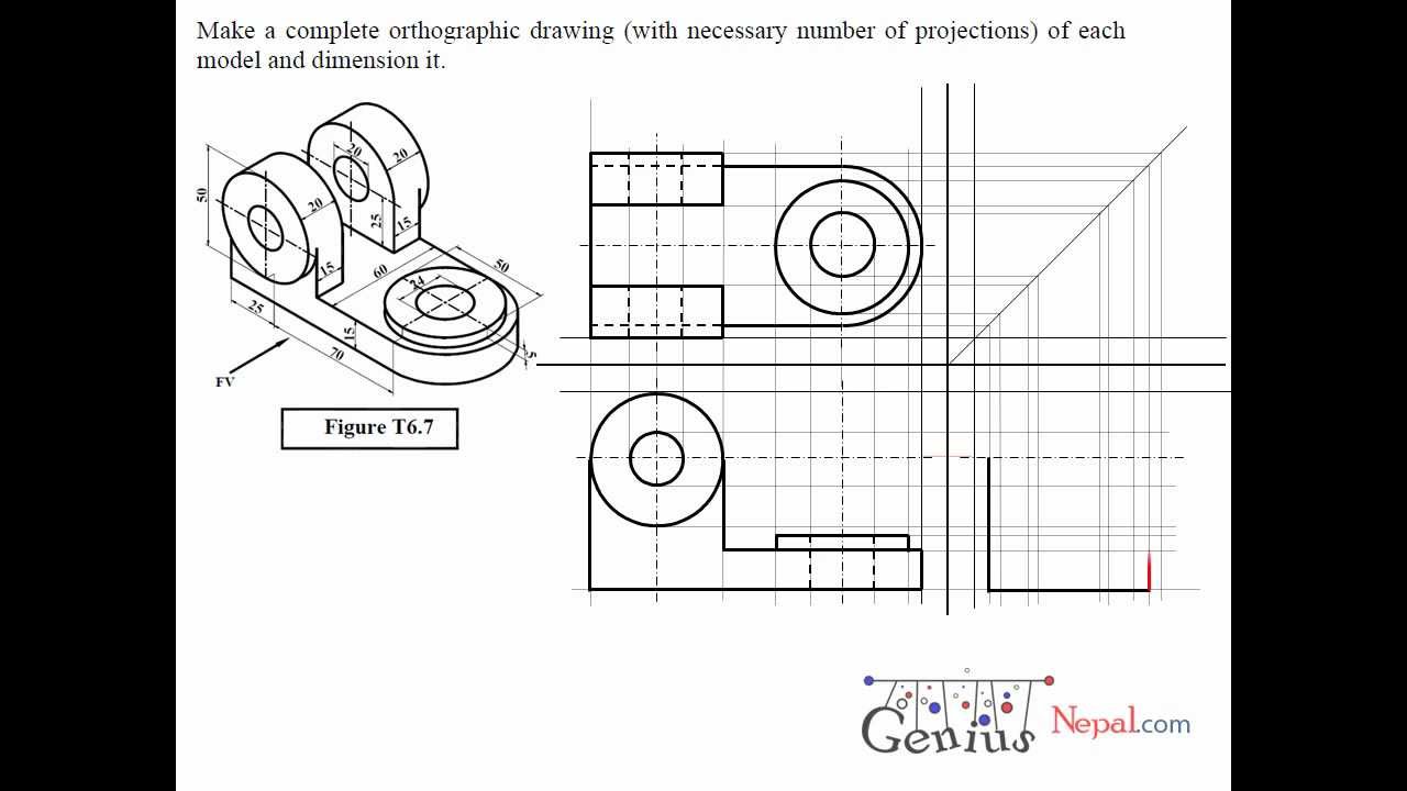 geometrical construction in engineering drawing