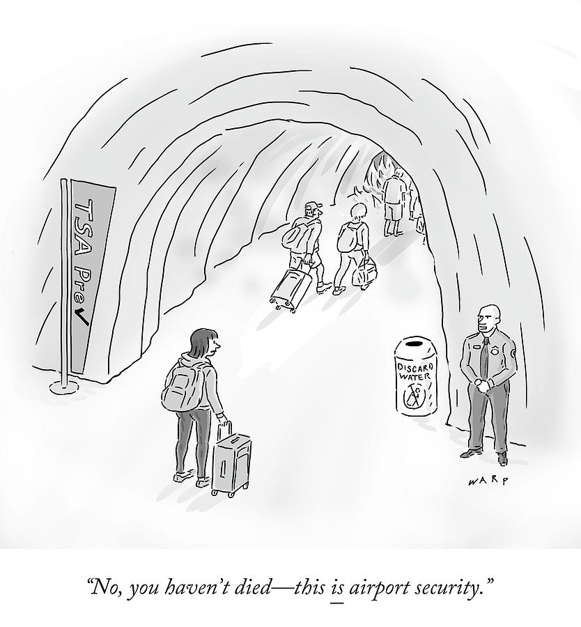 834x900 Airport Security Drawing - Security Drawing