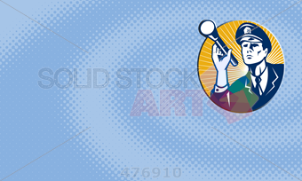 340x204 stock photo of drawing of security guard holding flashlight inside - Security Guard Drawing