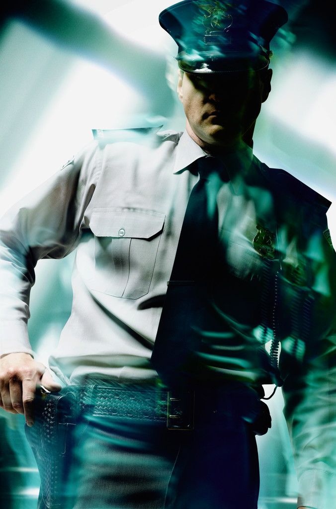 676x1024 armed versus unarmed security officers - Security Guard Drawing