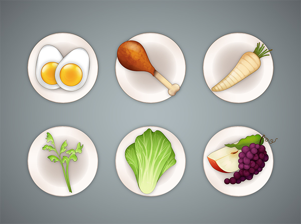 600x447 how to create a seder plate for passover in adobe illustrator - Seder Plate Drawing
