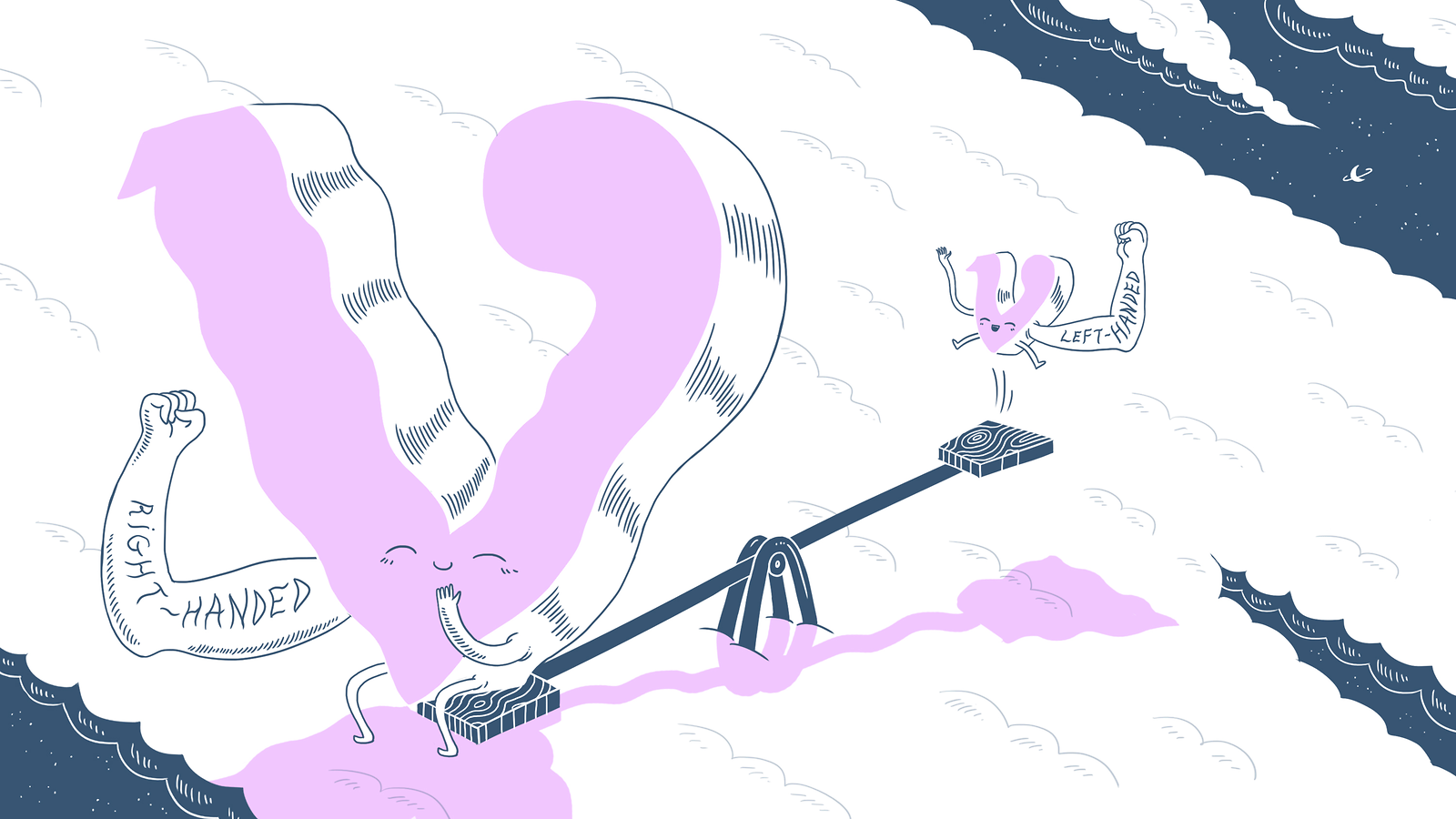 1600x900 neutrinos on a seesaw symmetry magazine - Seesaw Drawing