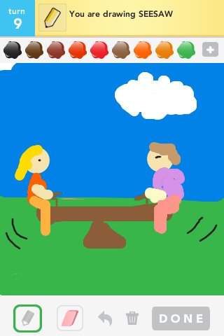320x480 Seesaw Drawings - Seesaw Drawing