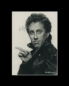 240x300 jerry seinfeld comedy drawing from artist art image picture poster - Seinfeld Drawing
