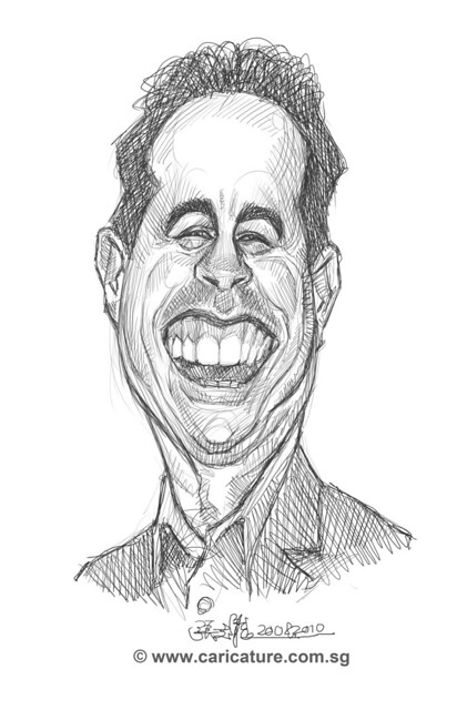 421x640 portrait workshop - Seinfeld Drawing