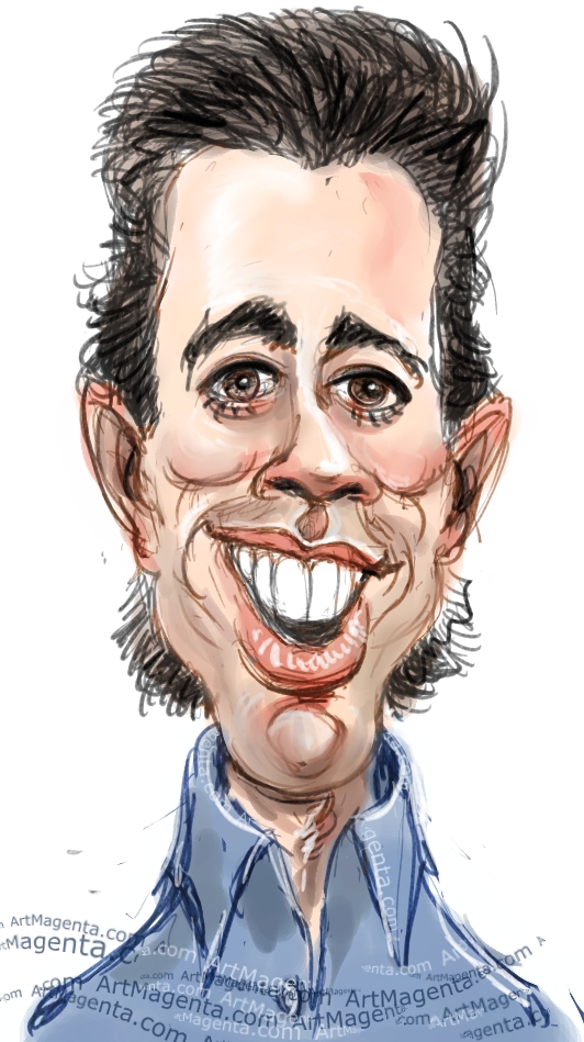 532x949 caricatures jerry seinfeld - Seinfeld Drawing