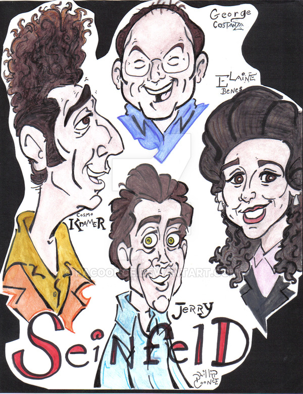 600x779 Seinfeld - Seinfeld Drawing