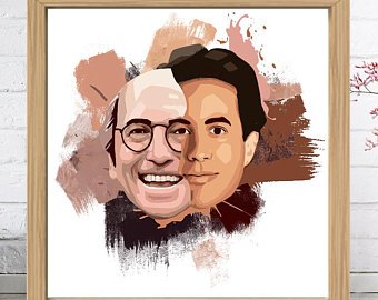 340x270 Seinfeld Drawing Etsy - Seinfeld Drawing