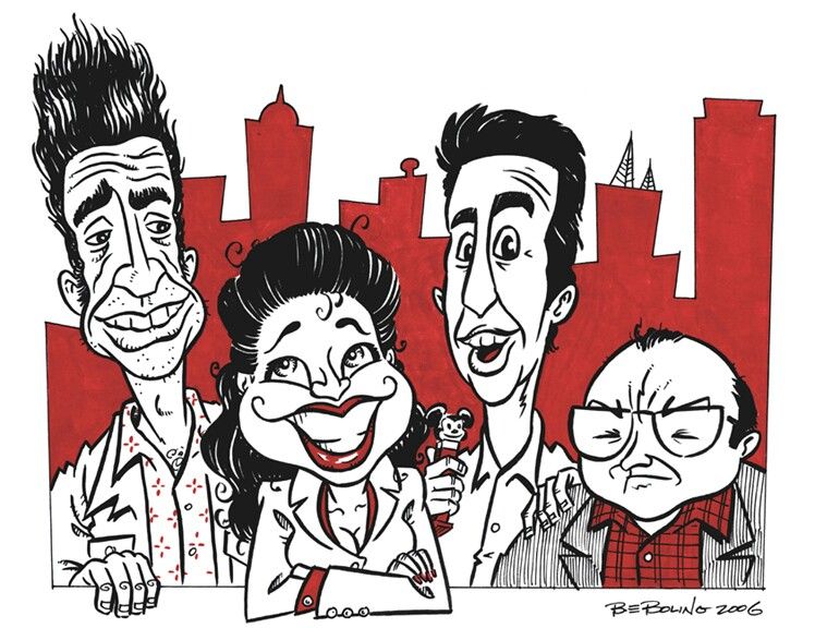 748x576 Seinfeld Drawing Funny - Seinfeld Drawing