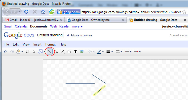 757x404 google drawing tutorial - Select Drawing