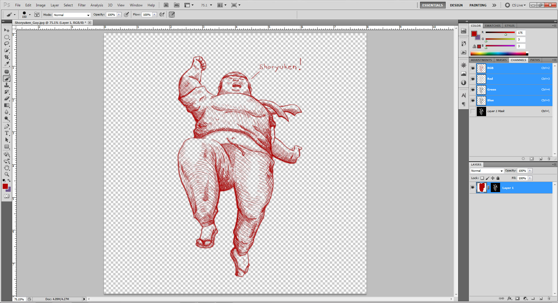 1917x1041 color linework in photoshop design tip of the week - Select Drawing