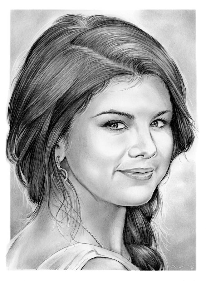660x900 Selena Gomez Drawing - Selena Drawing