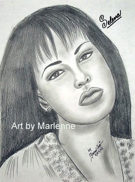 444x600 Selena - Selena Drawing
