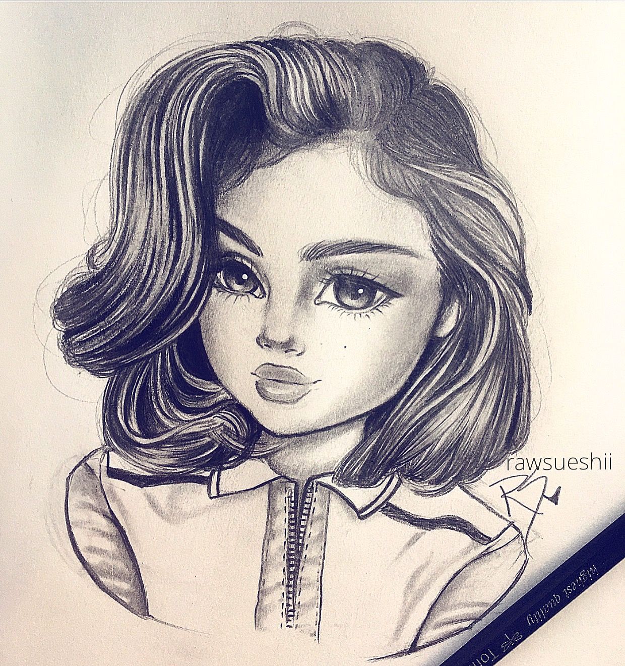 1240x1321 well i think it pretty much looks like selena gomez - Selena Drawing