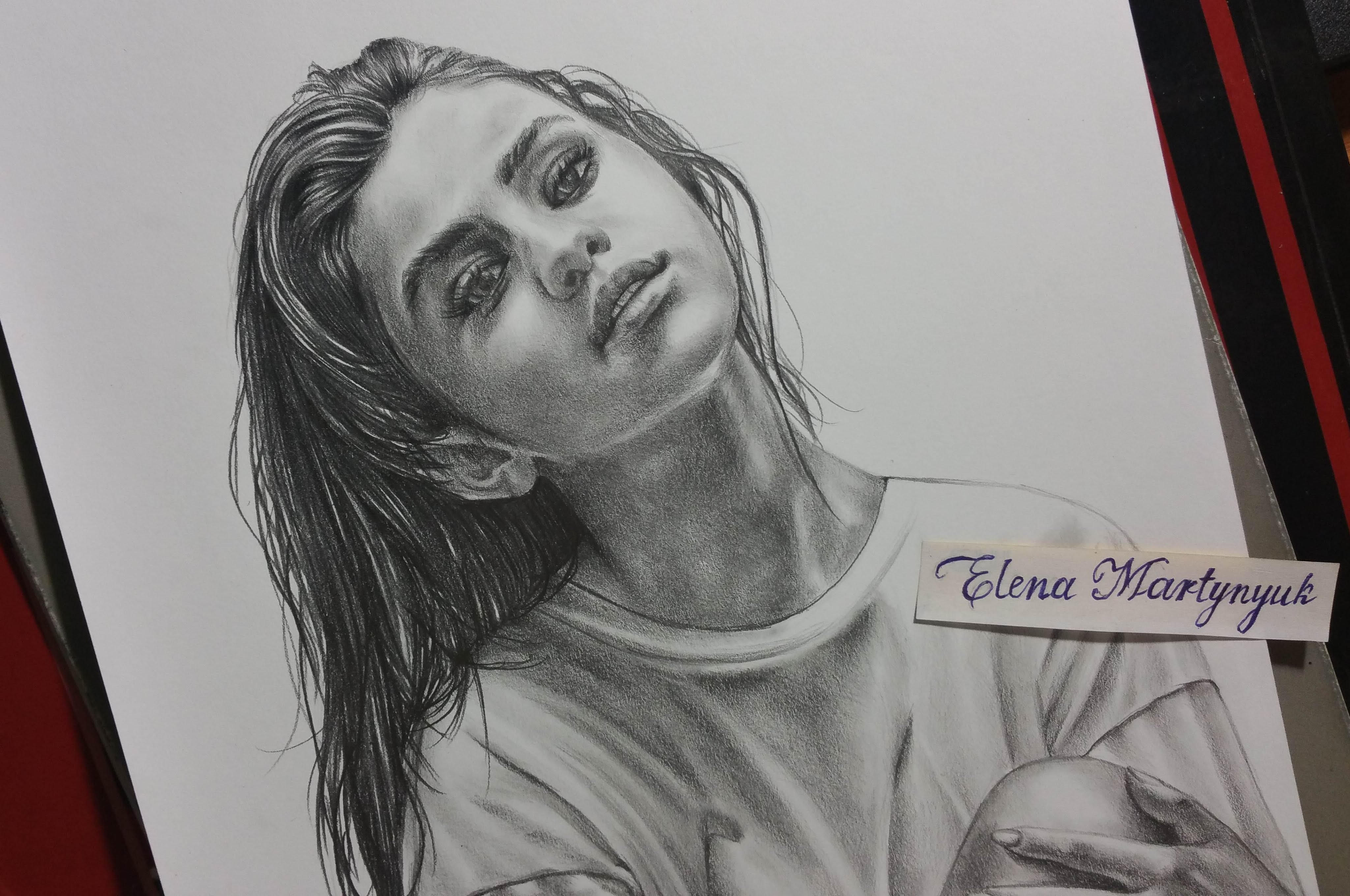4096x2720 selena gomez drawing amazing drawing skill - Selena Gomez Drawing