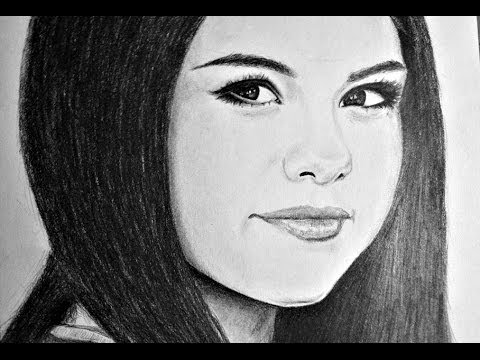 480x360 how to draw selena gomez - Selena Gomez Drawing