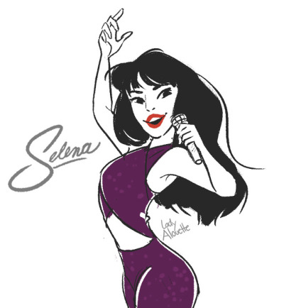 400x434 selena quintanilla fans tumblr - Selena Quintanilla Drawing