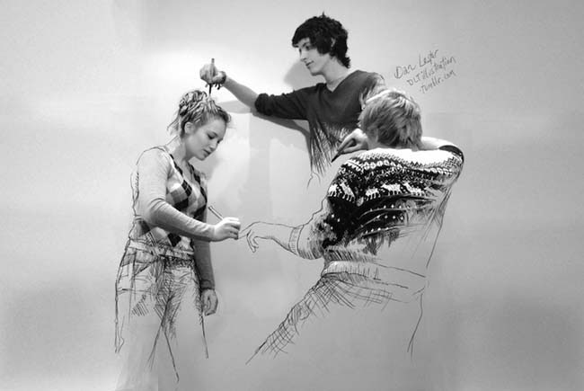 650x435 Drawing Self Drawings - Self Drawing