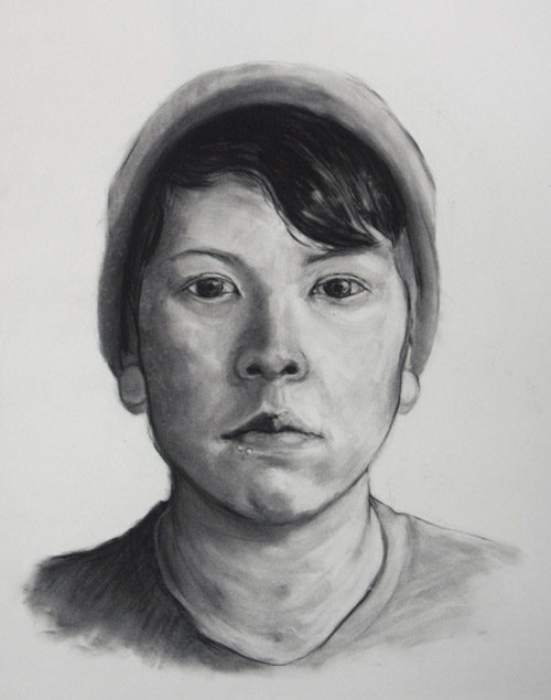 500x635 Rd Drawing Self Portrait For Free Download - Self Drawing