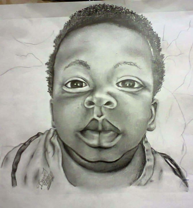 670x720 How To Draw A Self Portrait - Self Portrait Drawing