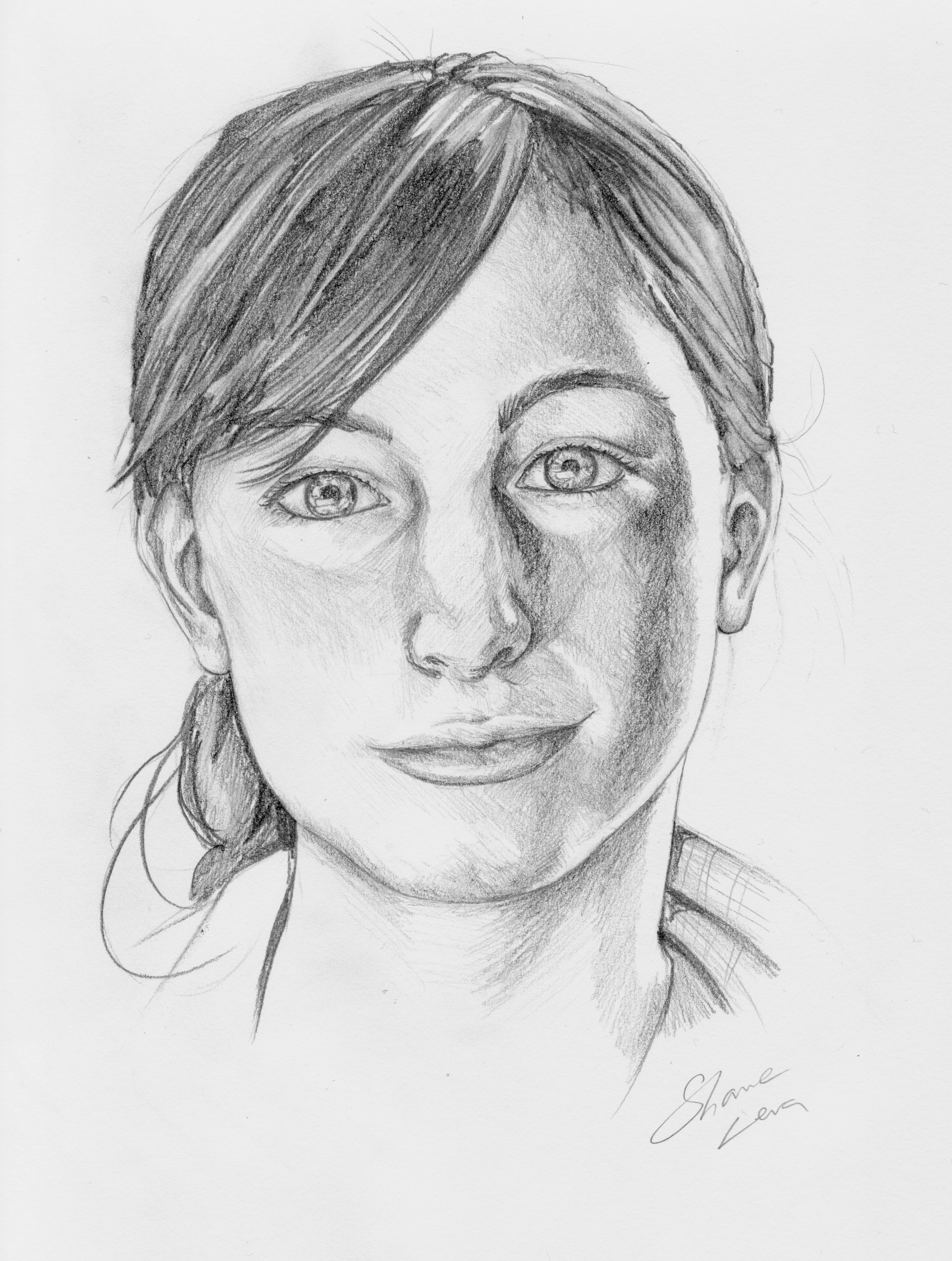 2286x3027 Self Portrait The Shaunart Blog - Self Portrait Drawing