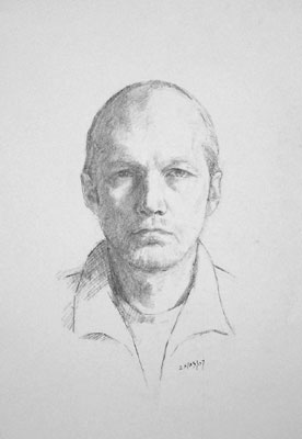 276x400 Three Self Portrait Drawings - Self Portrait Drawing