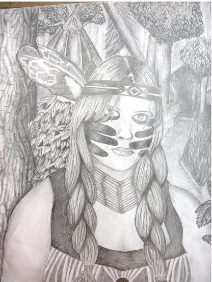 432x576 Art Lesson Cultural Self Portraits - Self Portrait Ideas Drawing