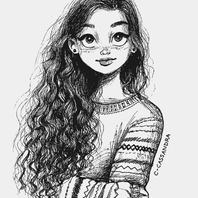 640x640 A Quick Self Portrait - Self Portrait Ideas Drawing