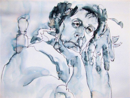 500x375 Minute Self Portrait Winner - Self Portrait Ideas Drawing