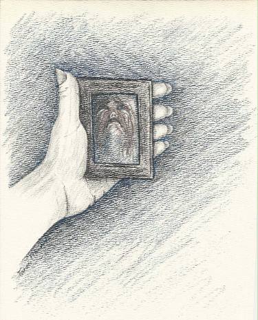 375x465 selfie drawing - Selfie Drawing