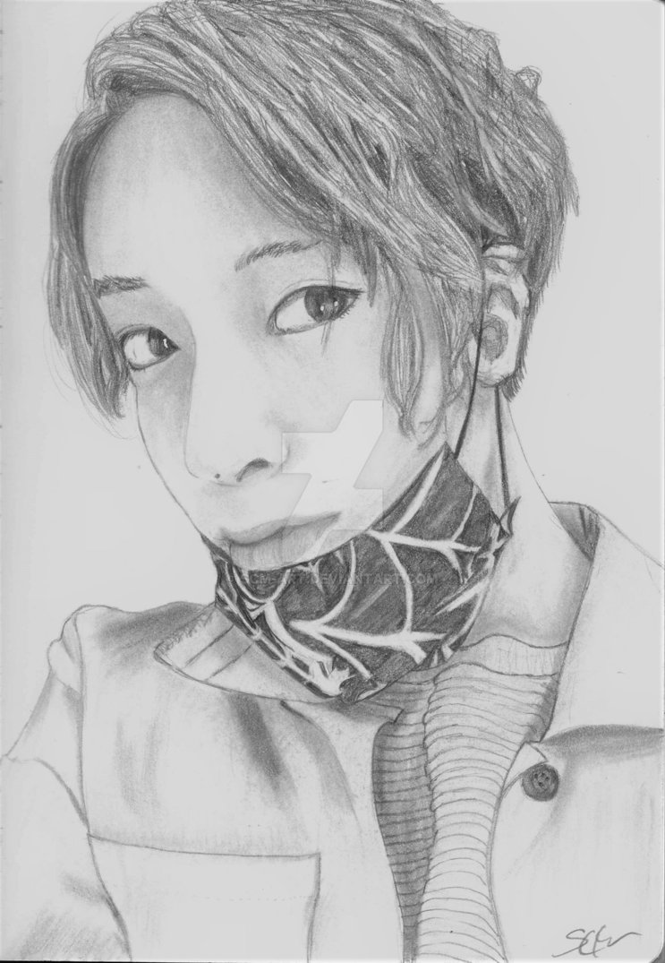 743x1075 shouta aoi selfie drawing - Selfie Drawing