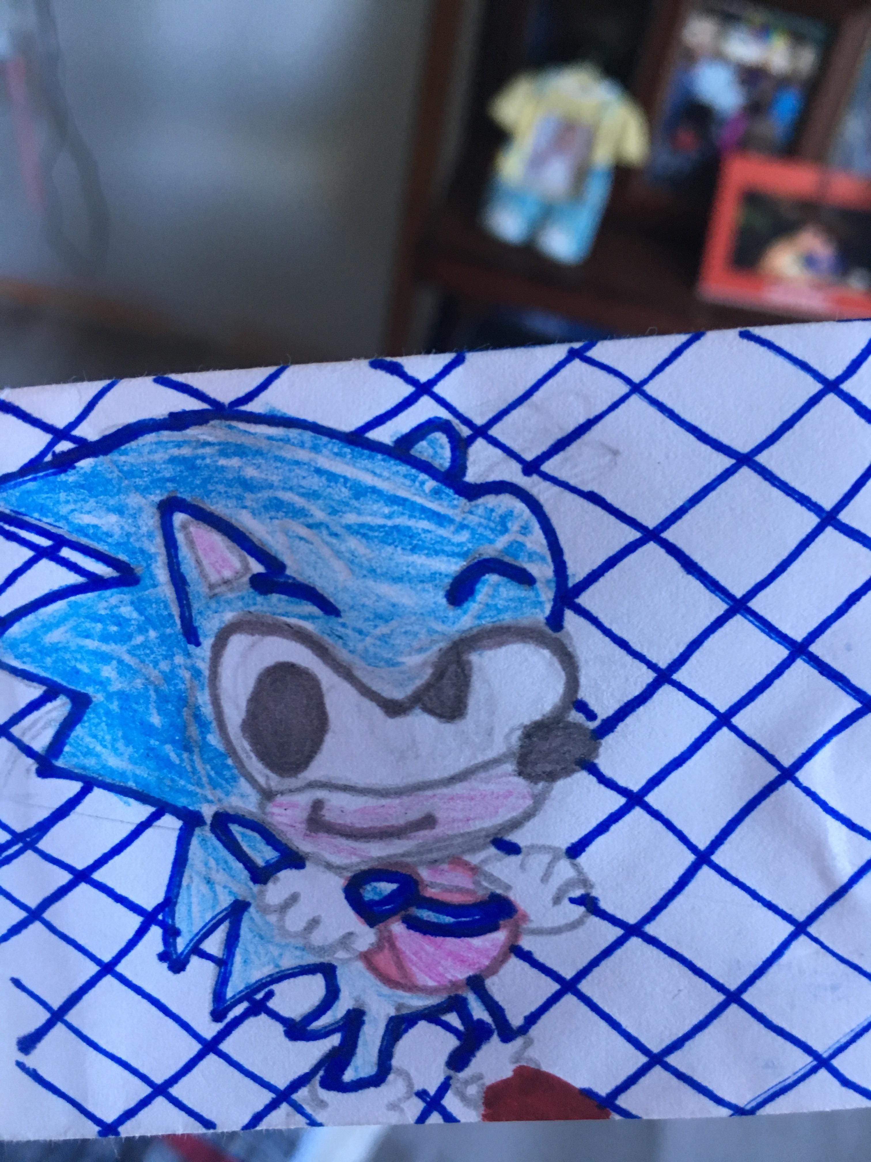 3024x4032 One Of The Sonic The Hedgehog Drawings I Used To Sell - Sell Drawings