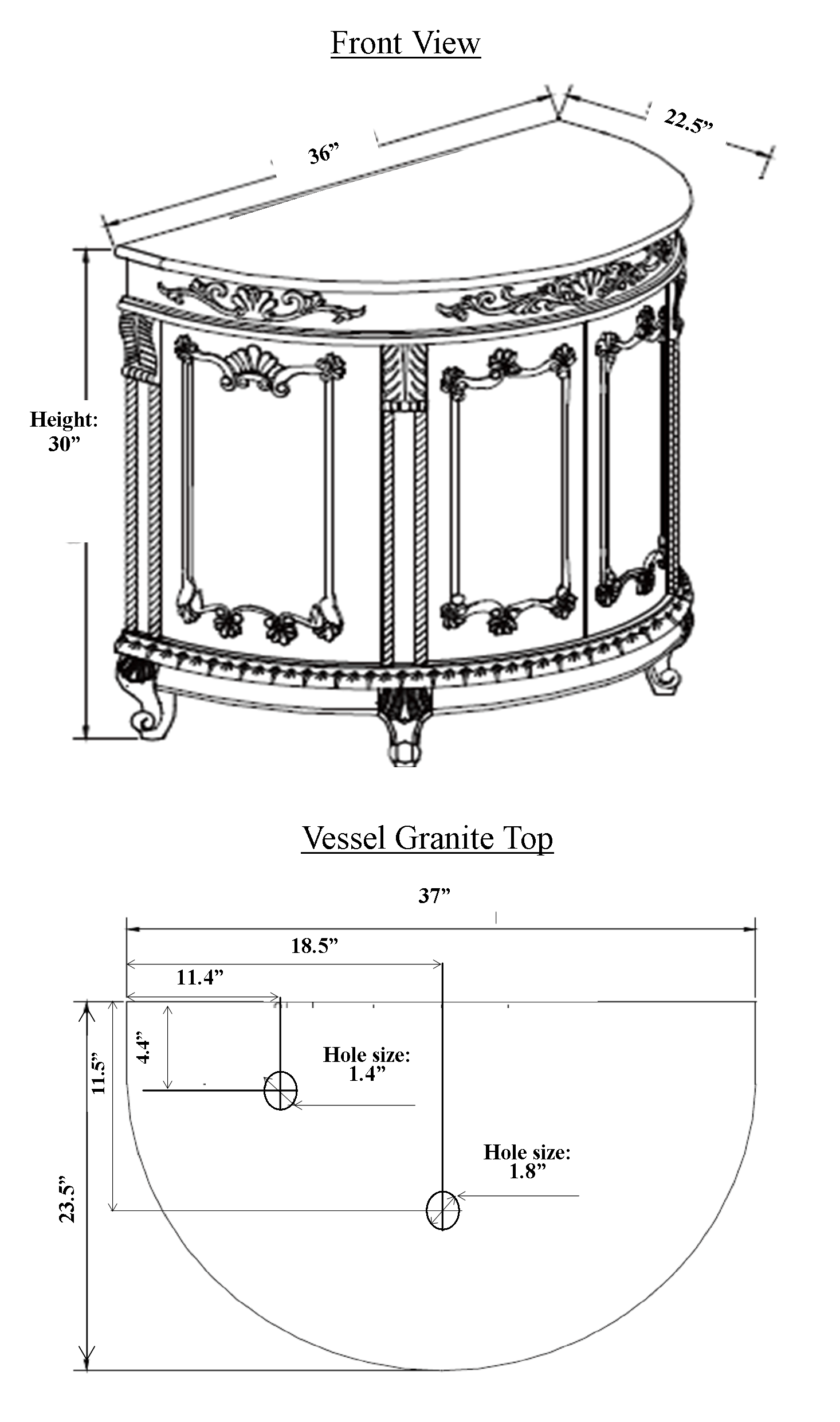 1466x2480 line drawing semi circle vanity - Semi Circle Drawing